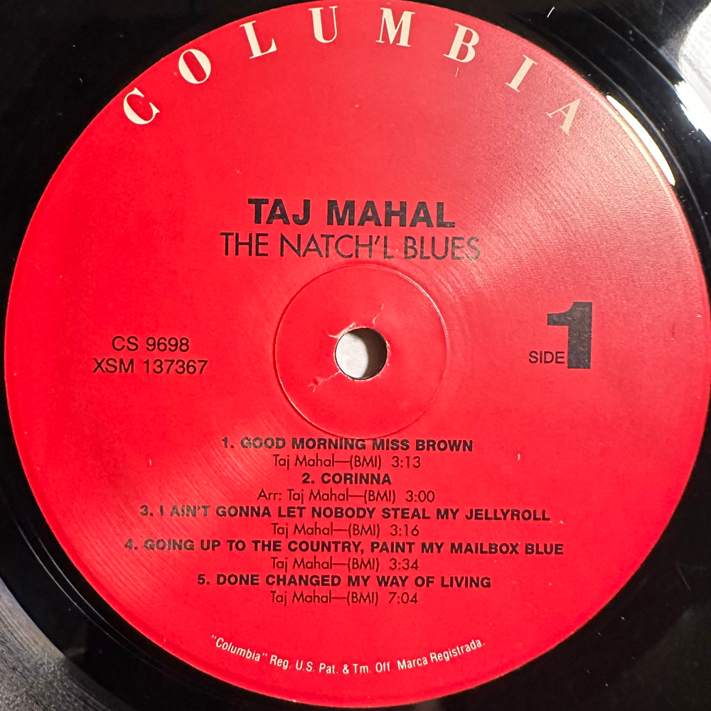 Taj Mahal - The Natch'l Blues (США)