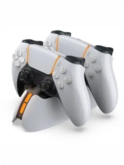 Зарядная станция для 2-х геймпадов с индикаторами заряда Playstation DualSense