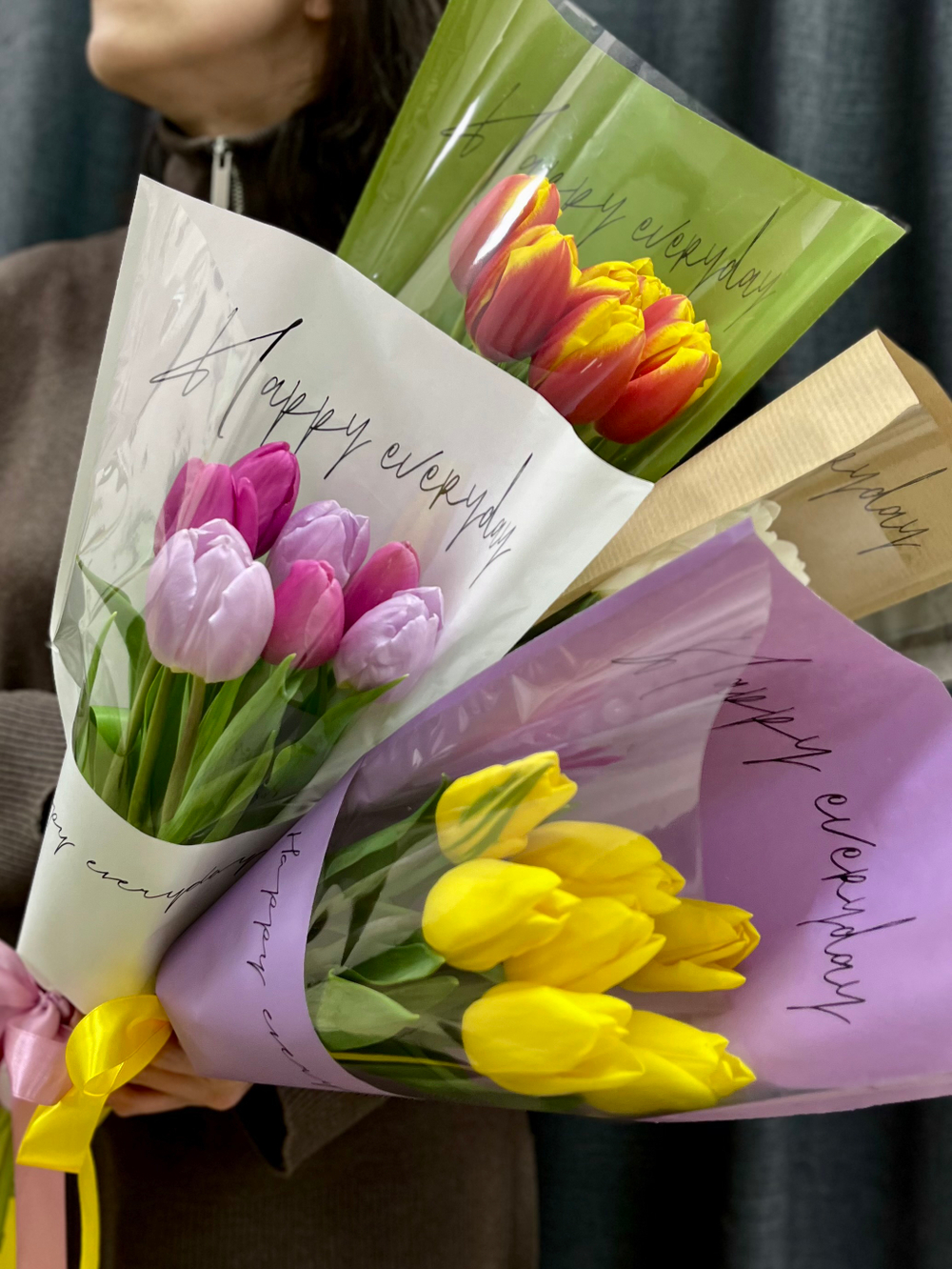 Букет «7 тюльпанов