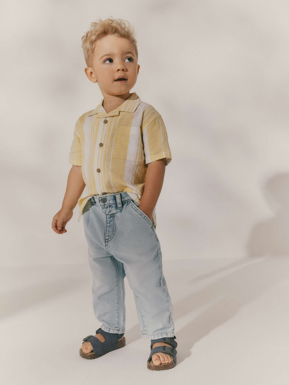 Джинсы для мальчика Next AD5-972, Голубой