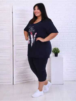 К/ж бриджи+футболка КЖ00032 великан