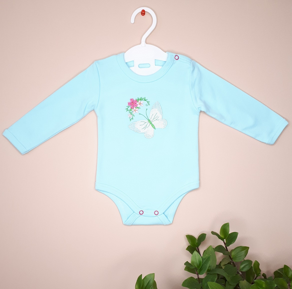 Боди Бабочка вышивка