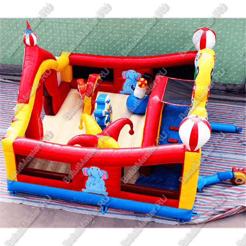 Коммерческий надувной батут "Циркачи"