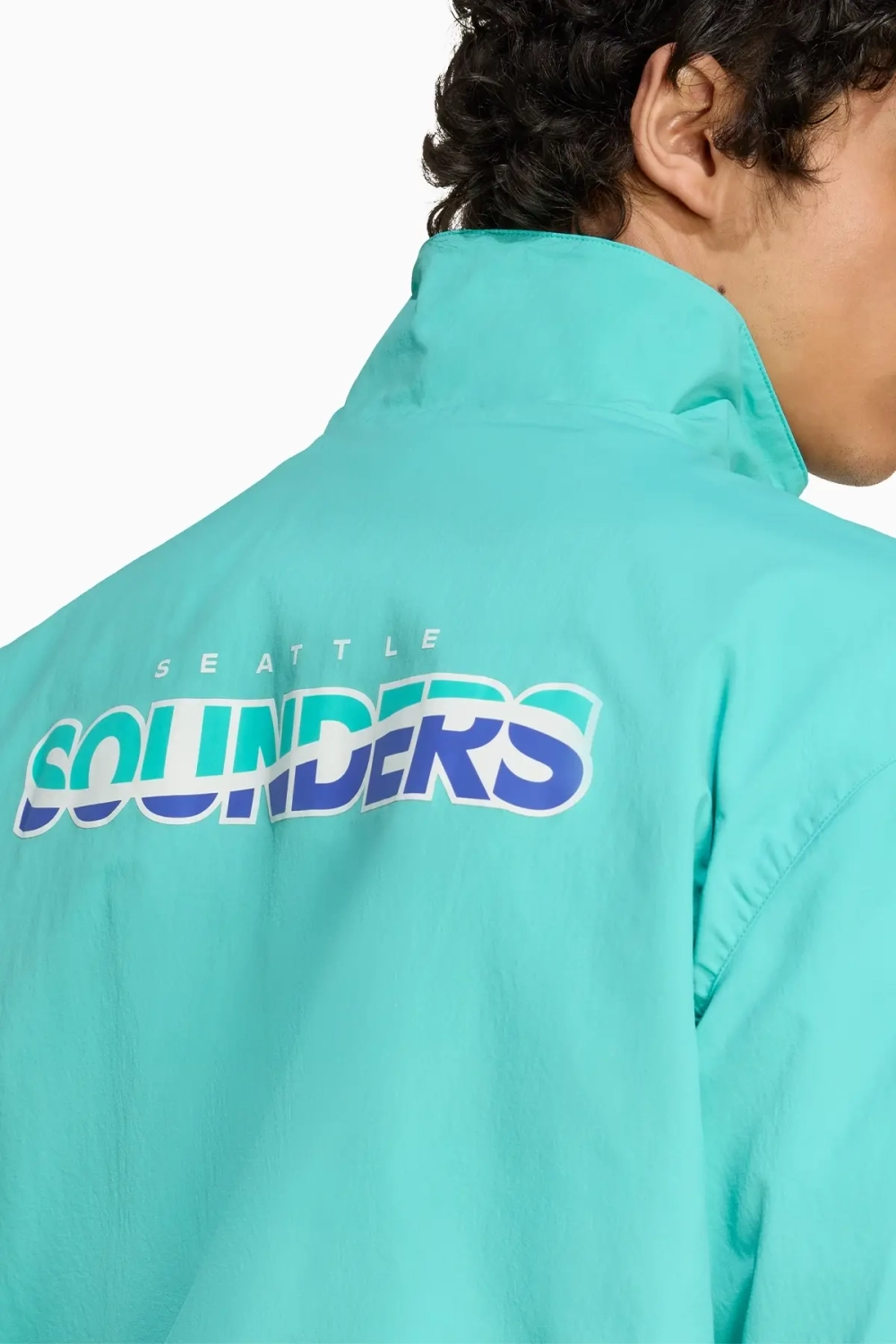 Кофта adidas Seattle Sounders FC 25/26 Originals Archive Anthem - бирюзовый