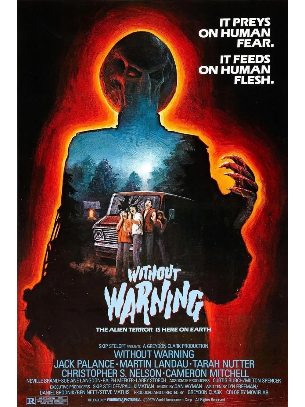 Без предупреждения (1980) (DVD-R)