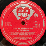 Artie Shaw And His Orchestra ‎– Dance To Artie Shaw And His Orchestra (Англия 1964г.)