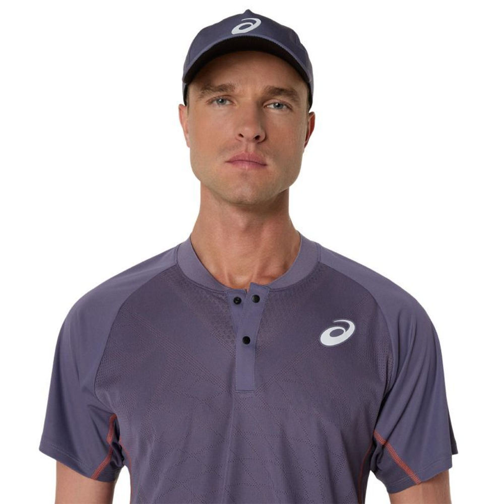 Теннисное поло Asics Match Actibreeze - greyish purple