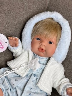 Кукла Llorens мягконабивная 38см Sasha (38567)