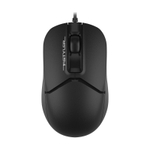 Мышь A4Tech Fstyler FM12S, черная, USB, Бесшумная