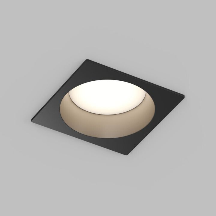 Встраиваемый влагозащищенный светильник Denkirs DEEP DK3104-BK