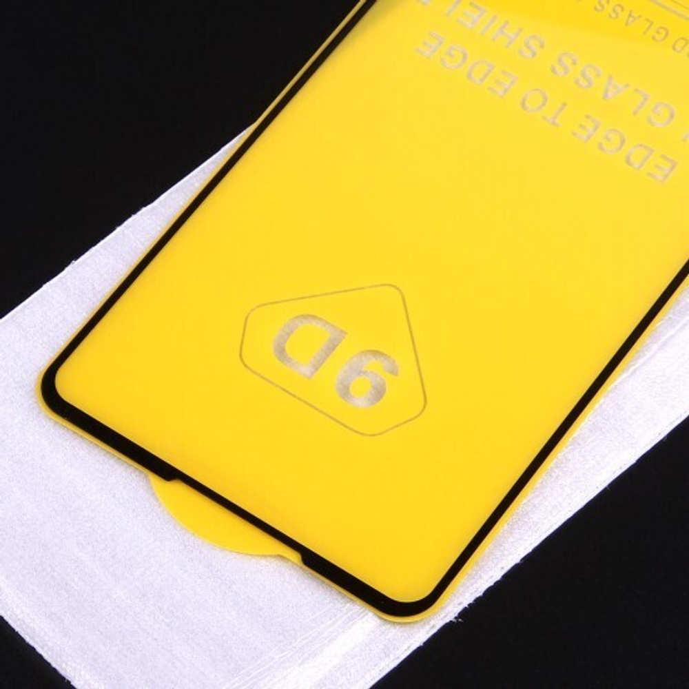 Защитное стекло Full Glue для Samsung Galaxy A21 в тех.упаковке (25 шт), 010630-25 Черный