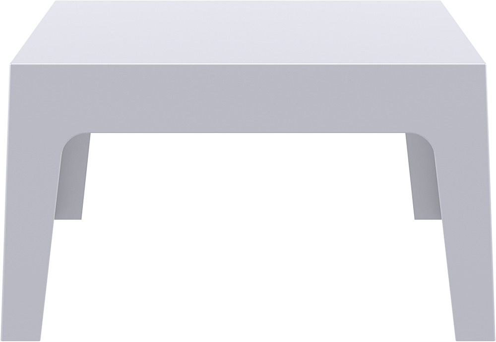 Столик пластиковый журнальный Siesta Contract Box Table, серебристый