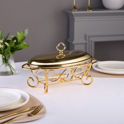 МАРМИТ AGNESS ОВАЛЬНЫЙ GOLD 2,4L