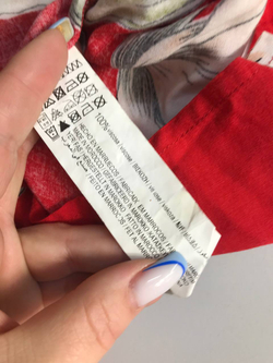 Блузка Pull&Bear пестрая, маркировка М, визуально на 46 размер