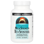 Source Naturals, бета-ситостерол, Mega Strength, 60 таблеток