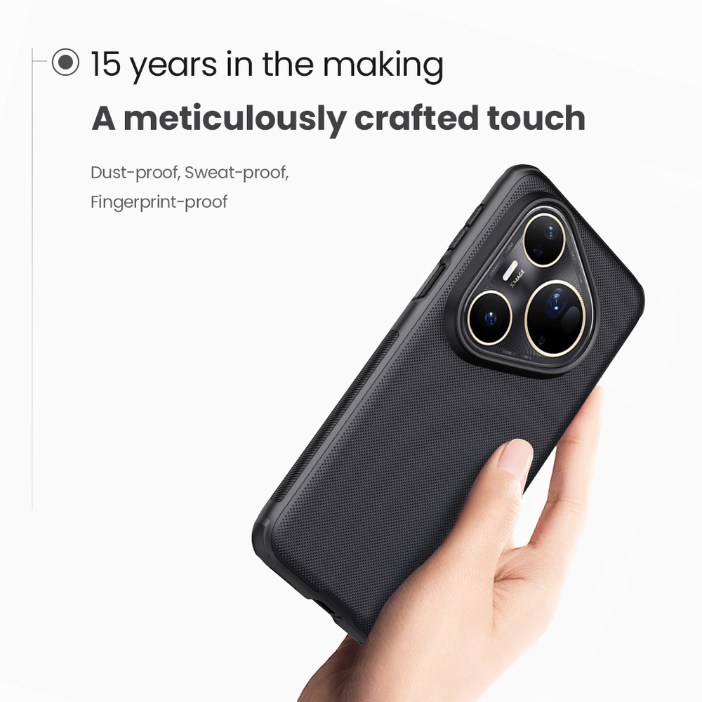 Чехол противоударный от Nillkin c поддержкой MagSafe для Huawei Pura 80 Ultra, серия Super Frosted Shield Pro Magnetic Case