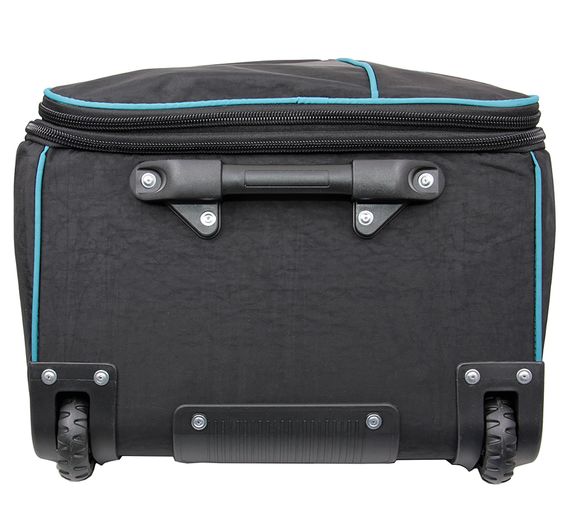 Сумка FanDiver на колесах черный/бирюзовый 100 л