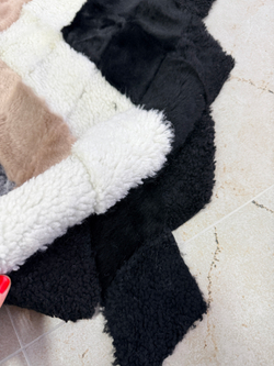 Меховой Коврик прикроватный накидка на кресло из овчины