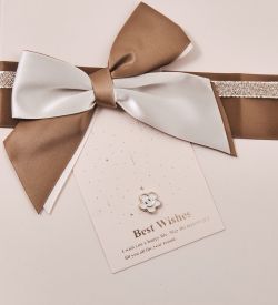 WF-173/1-B Коробка мал., молочный/коричневый