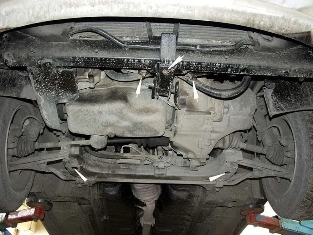 Защита картера и КПП Sheriff для Chrysler Neon I 1994-1999 арт.04.0246