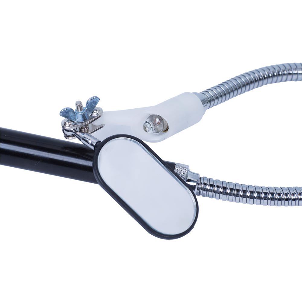 МАСТАК (192-00500) Зеркало на гибком стержне, длина 500 мм, подсветка