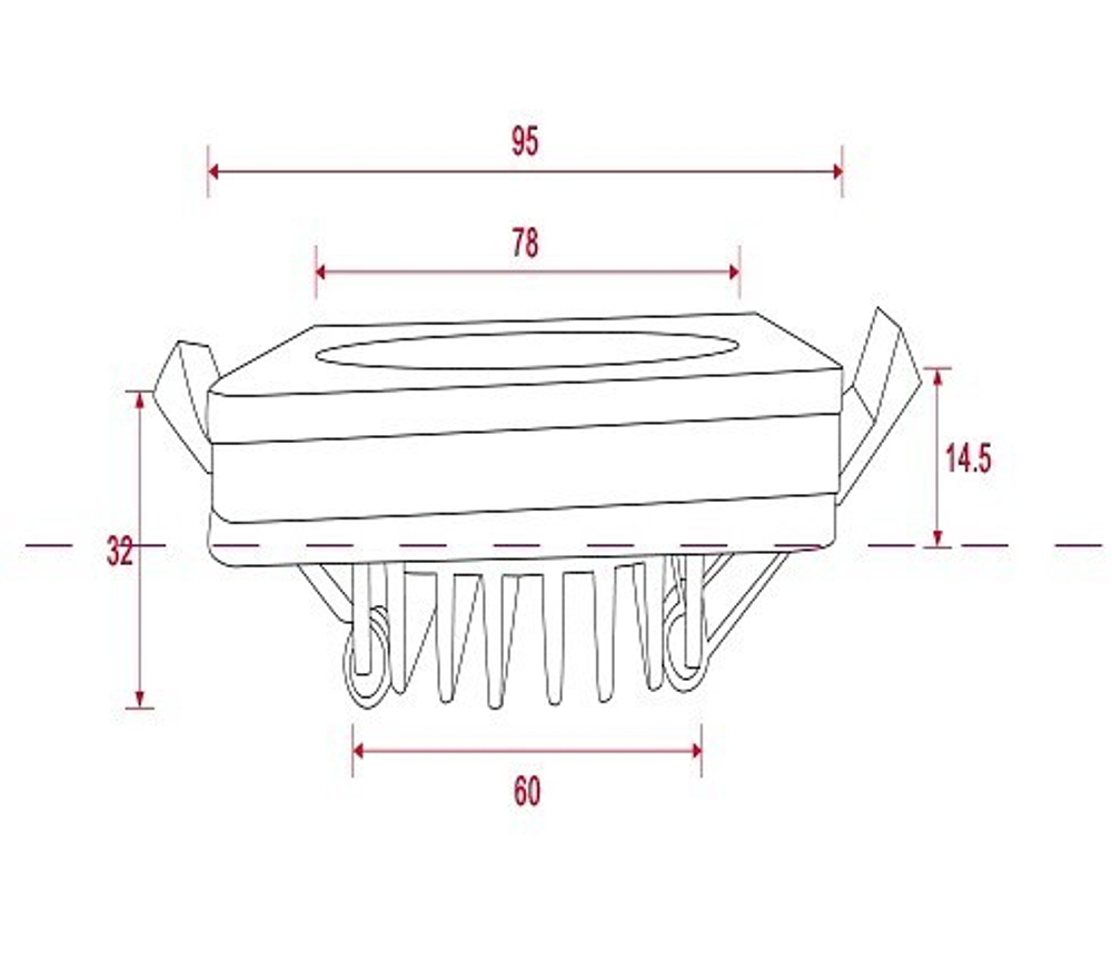 Встраиваемый светильник Maytoni Technical DL303-L12W