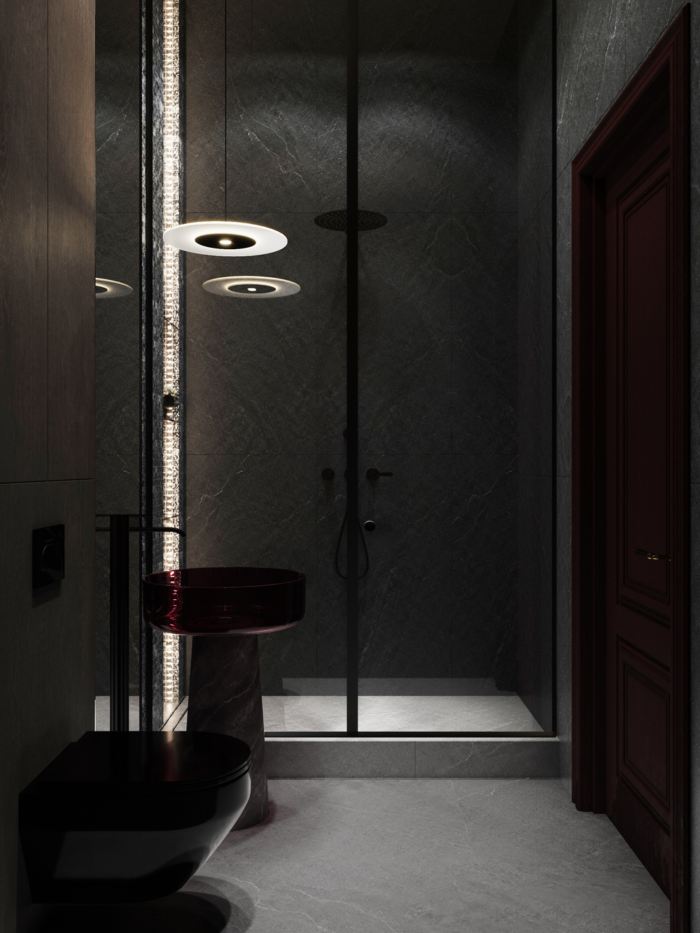 Мозаика стеклянная Atlantis Iron/Атлантика металлический (24х24) 315х315х4 мм