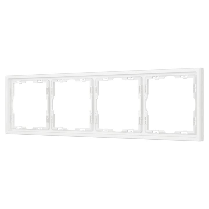 Рамка пластиковая Arlight FRM-NOBE-SFPL-4-WH 054223