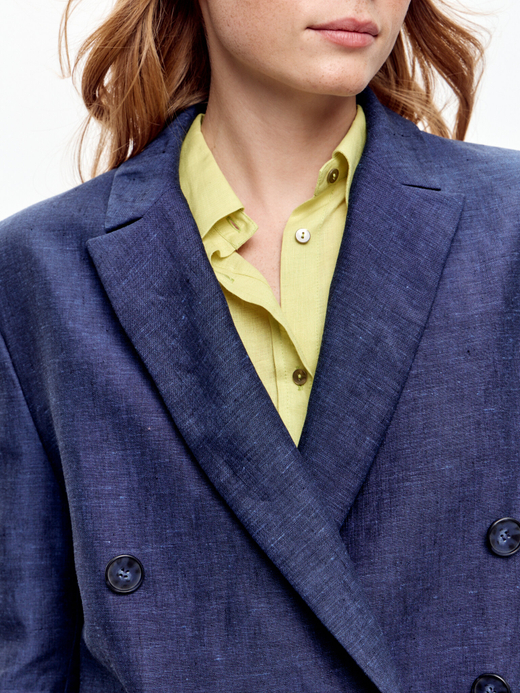 Льняной жакет