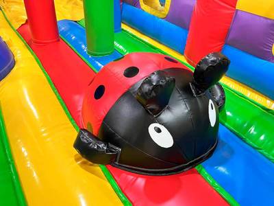 Коммерческий батут "Лесная страна" 10*6*5 м