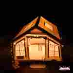 Пневмокаркасная палатка «Летний Уют» 3,2×2,5×2,2 м — семейная, кемпинговая из ПВХ