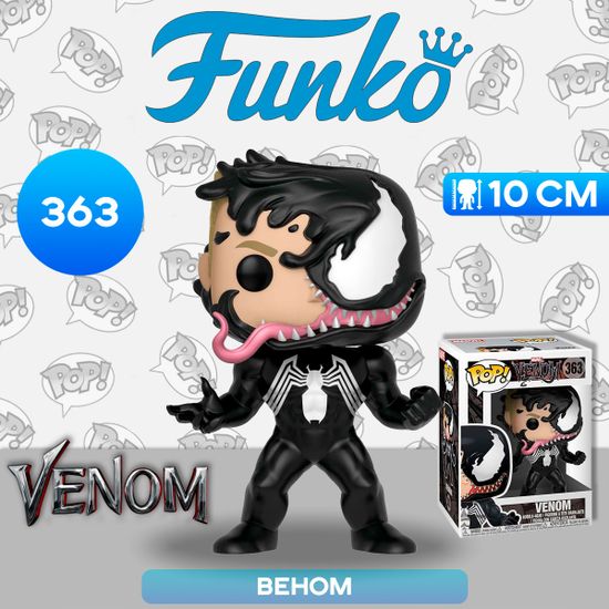 Фигурка Funko POP! Bobble Marvel Venom Venom/Eddie Brock (363) 32685 / Фигурка Фанко ПОП! по мотивам фильма "Веном", Эдди Брок/Веном