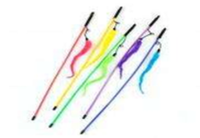 Удочка-дразнилка Червячок с пером для кошек ЧК 40см