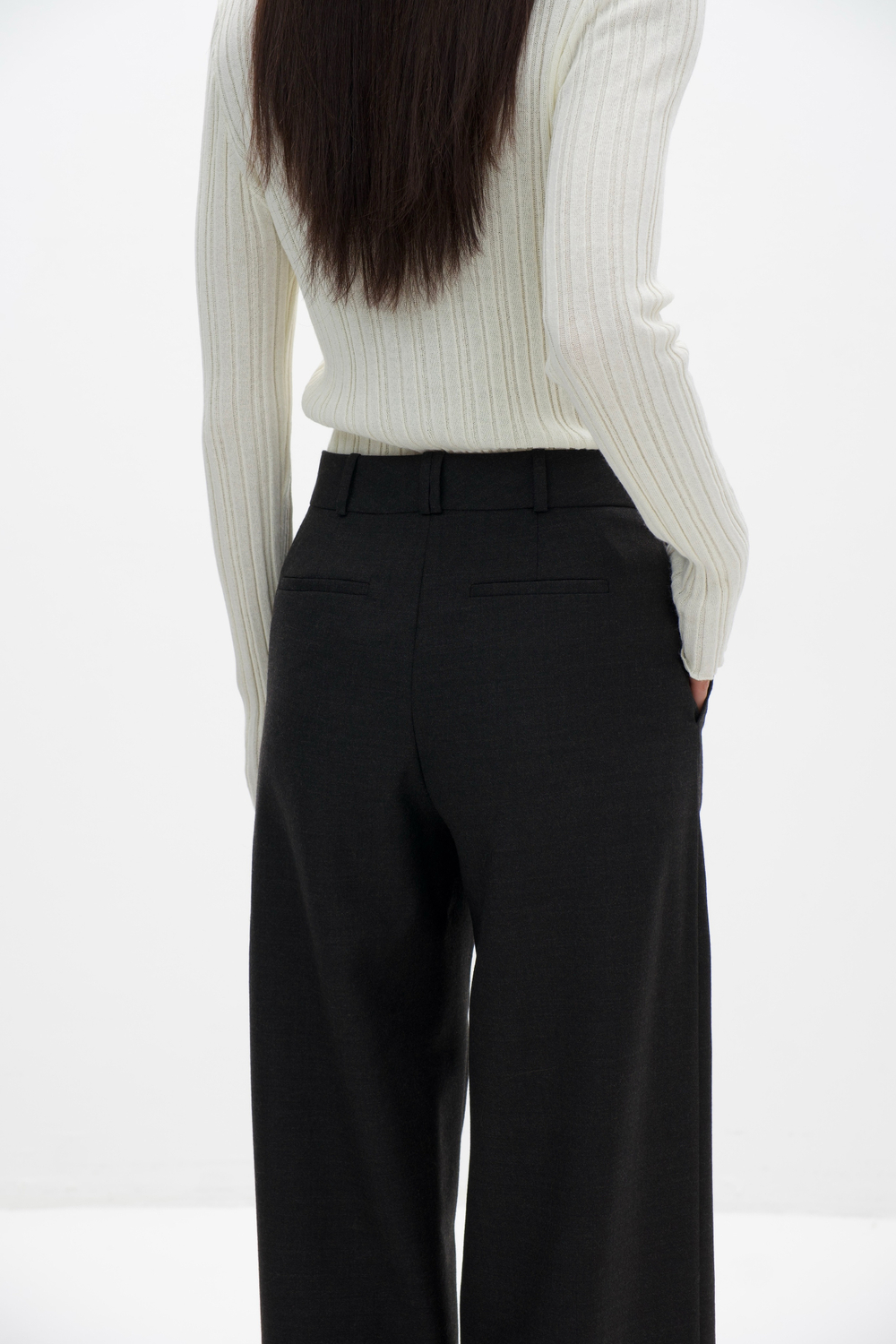 Брюки Kim из шерсти 100%