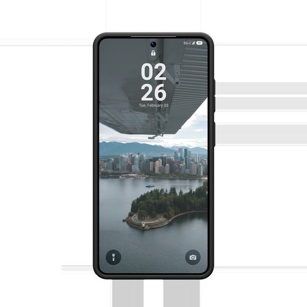 Чехол Uag Fibr Armr Kevlar Case для Galaxy S26 Ultra, Черный/Бронзовый | Black/Bronze