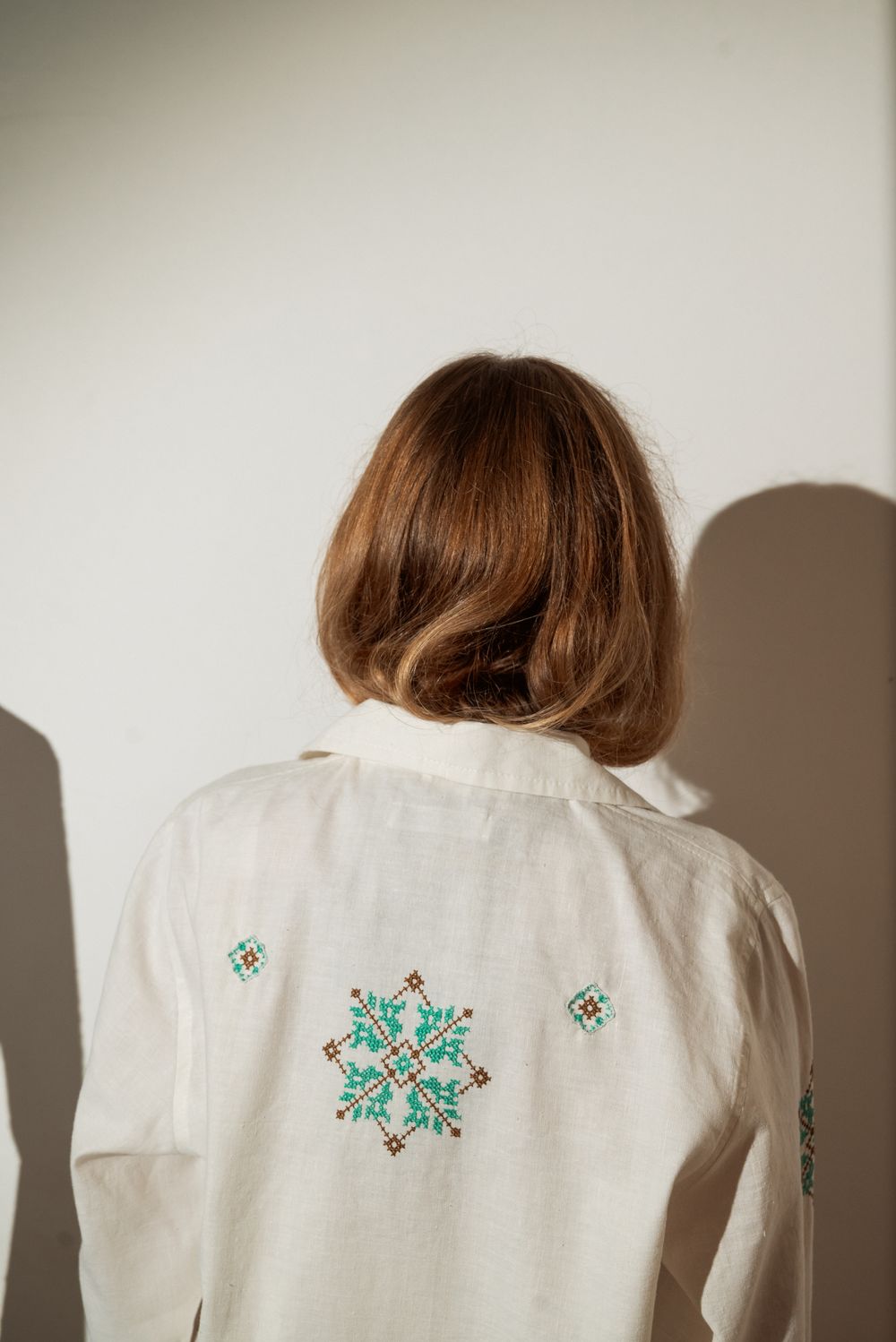 Рубашка Soeurs Спасибо Анастасия 4 белая