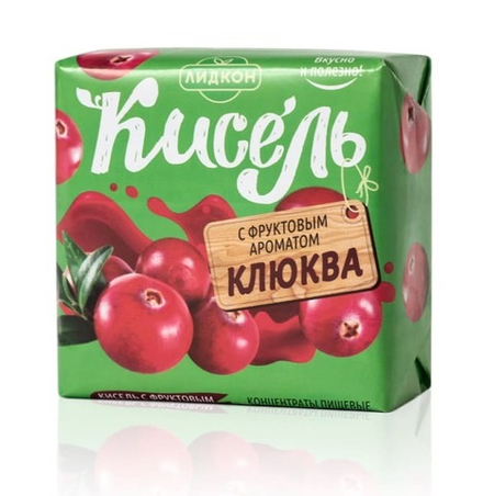 Кисель Клюква 220г. Лидкон