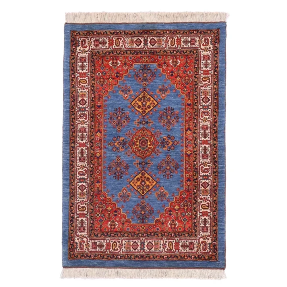 Персидский ковер ручной работы Qashqai (159 × 105 см) 220210167 Иран