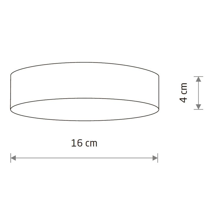 Потолочный cветильник Nowodvorski Lid Round Led Black 10416