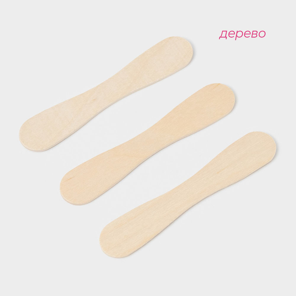 Набор палочек деревянных, фигурных, 50 шт 9,4х1,7см 4685474