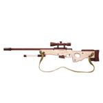 Снайперская винтовка AWP от TARG - деревянный конструктор, сборная модель, 3d пазл