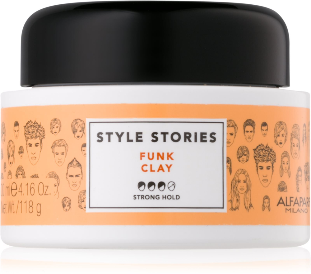 Alfaparf Milano Style Stories The Range Paste - матирующая паста сильно фиксирующая /  Funk Clay 100  ml  / GTIN 8022297071428