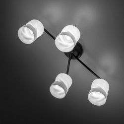 Citilux Нильс CL132145 Люстра потолочная Чёрная