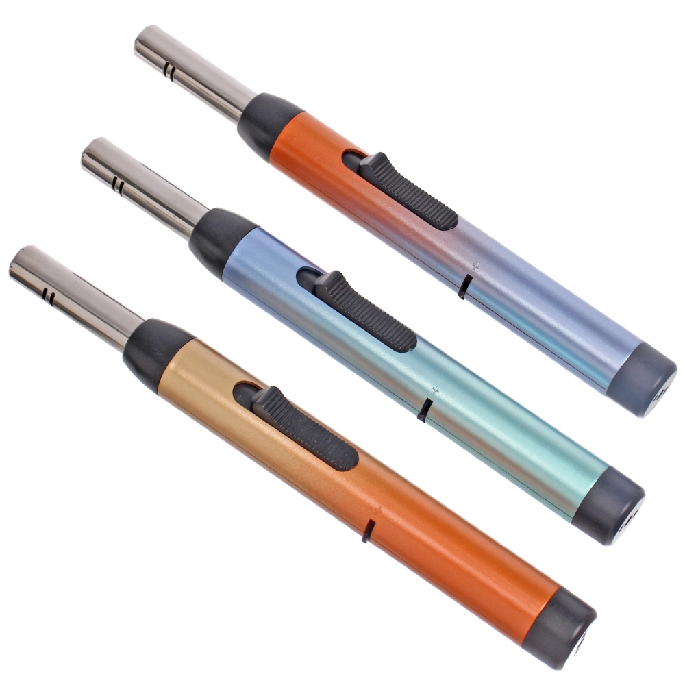 Зажигалка газовая для газовой плиты «Диско» 19,5см, микс цветов