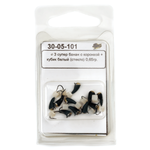 Мормышка "Супер Банан" с коронкой + подвеска (3мм)