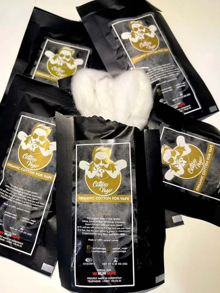 Вата / Хлопок Vago Cotton (упаковка 2гр)