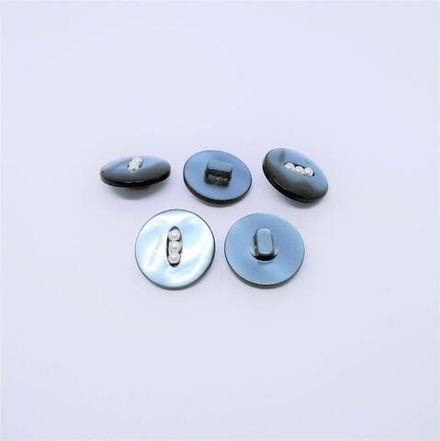 Пуговицы №17/17, на ножке, 20мм, цв.серый (CB 3353)