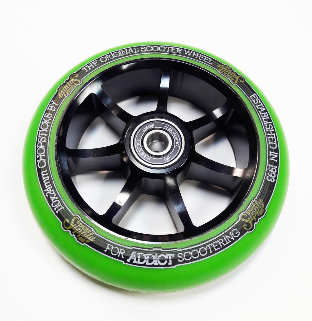 Колеса Eagle x Addict green