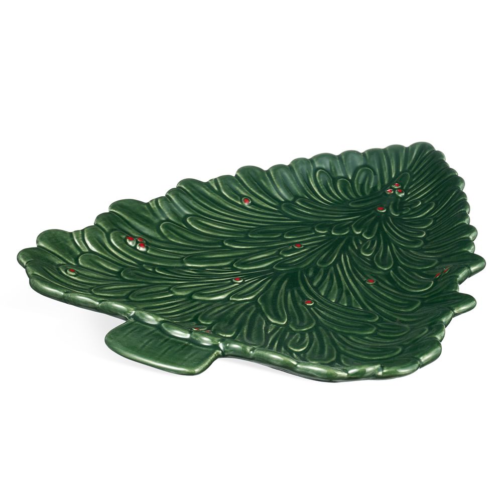 БЛЮДО СЕРВИРОВОЧНОЕ "GREEN PINE" 29*23*2,5 СМ