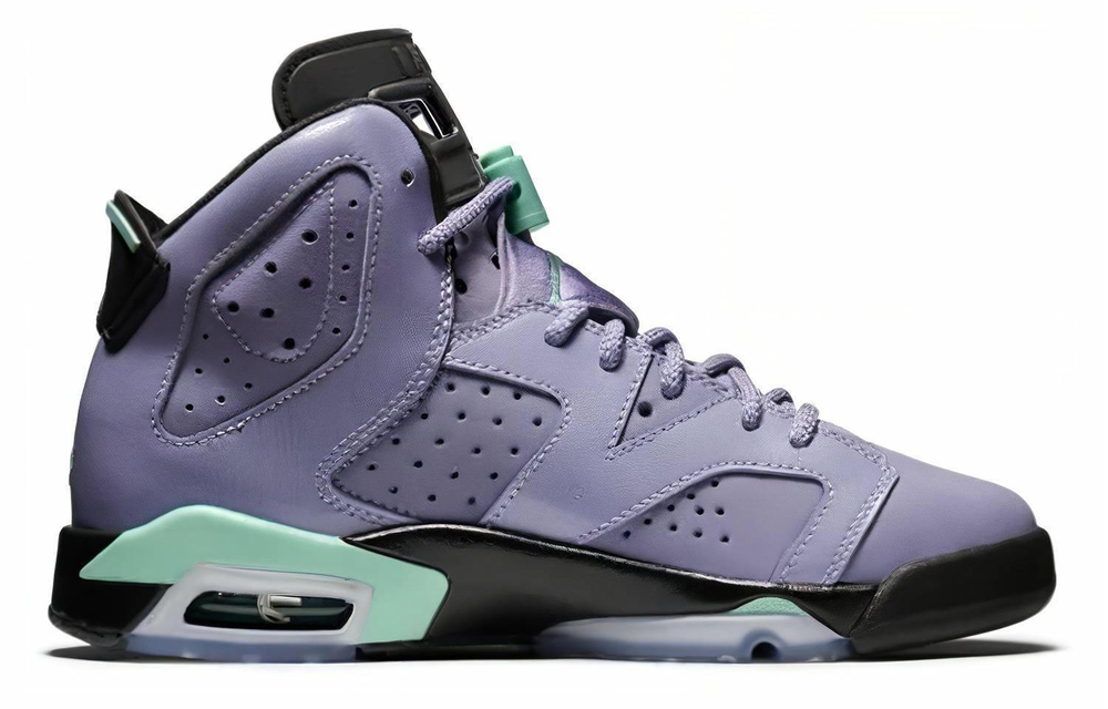 Кроссовки Jordan Air Jordan 6 Retro Iron Purple (Женская размерная сетка)